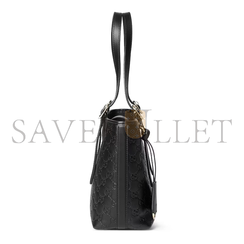 GUCCI GG EMBLEM MEDIUM TOTE BAG 847456 (25*20*10cm)
